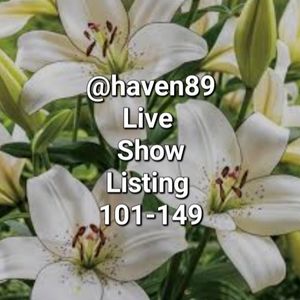 101-149 Live Show Listing